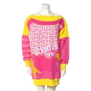 $1,750 Balmain x Barbie Shift Dress. Sold out everywhere